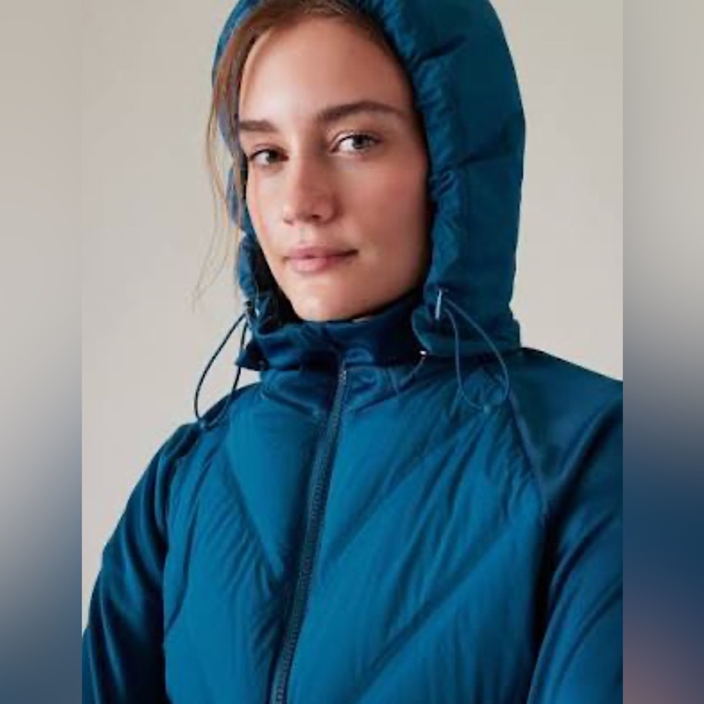 ATHLETA Inlet jacket dark lapis blue -M-NWT!